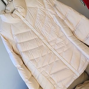 Womens north face goose feather jacket